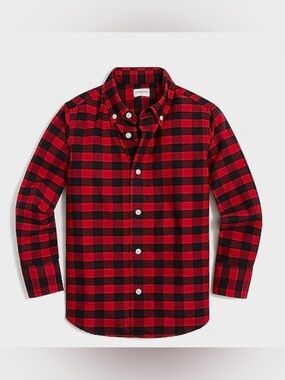 J. Crew (Crewcuts) Buffalo Plaid Button-Down Shirt